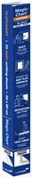Magic-Chart Legamaster Whiteboard 60x80cm wit met ruit rol/25vel-2