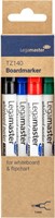 Viltstift Lega TZ140 whiteboard 4 kleuren