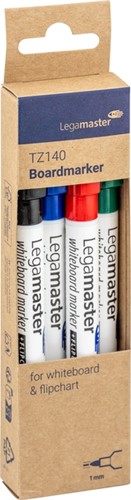 Viltstift Lega TZ140 whiteboard 4 kleuren-2