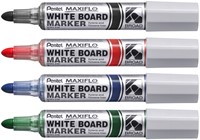 Viltstift Pentel Maxiflo MWL5M whiteboard blauw-3