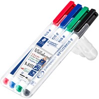 Viltstift Staedtler 301 whiteboard assorti pk/4-2