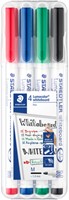 Viltstift Staedtler 301 whiteboard assorti pk/4