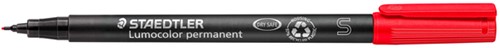 Viltstift Staedtler SF 313 OHP Lumo permanent rood