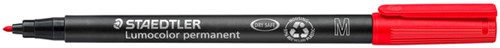Viltstift Staedtler 317 M OHP Lumo permanent rood