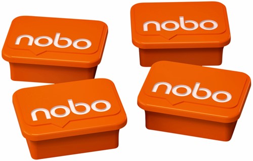 Magneet Nobo whiteboard 22mm oranje-2