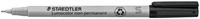 Viltstift Staedtler 311 S non-permanent zwart