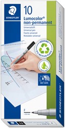 Viltstift Staedtler 316 F non-permanent zwart