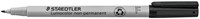 Viltstift Staedtler 316 F non-permanent zwart-2