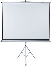 Projectiescherm Nobo statief 4:3 175x132.5cm