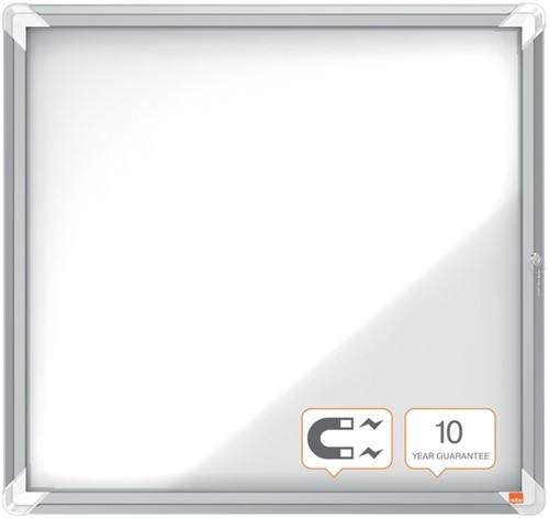 Vitrinekast Nobo draaideur voor binnen 6x A4 magnetisch-3