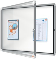 Vitrinekast Nobo draaideur voor binnen 8x A4 magnetisch-3