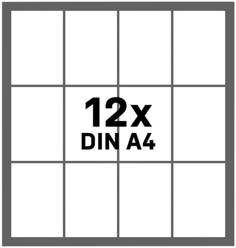Vitrinekast Nobo draaideur voor buiten 12x A4 magnetisch-2