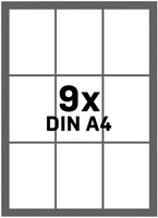 Vitrinekast Nobo draaideur voor buiten 9x A4 magnetisch-2