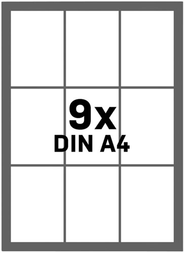 Vitrinekast Nobo draaideur voor binnen 9x A4 magnetisch-2