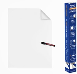 Magic-Chart Legamaster Paperchart folie 60x80cm wit rol/25