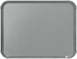 Viltstiftbord Nobo slimline  22x28cm zilver gelakt