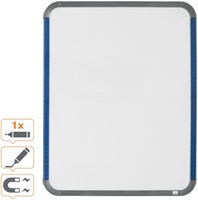 Viltstiftbord Nobo slimline 28x36cm wit gelakt-3