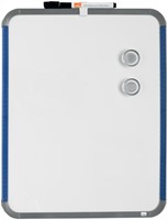 Viltstiftbord Nobo slimline 28x36cm wit gelakt-3