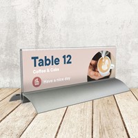 Tafelnaambord Europel 61x210mm acryl aluminium-3