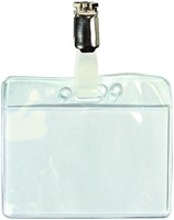 Badge 60X90mm Quantore clip