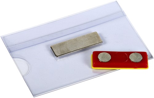 Badge 90x54mm Europel magnetisch 