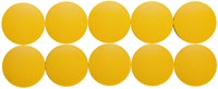 Magneet Maul Solid 38x15.5mm geel pk/10