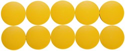 Magneet Maul Solid 38x15.5mm geel pk/10