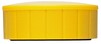 Magneet Maul Solid 38x15.5mm geel pk/10-2