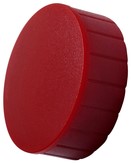 Magneet Maul Solid 38x15.5mm rood pk/10-2