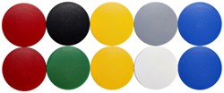 Magneet Maul Solid 38x15.5mm assorti pk/10
