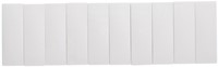 Magneet Maul Solid 54x19x9mm wit pk/10