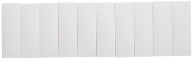 Magneet Maul Solid 54x19x9mm wit pk/10