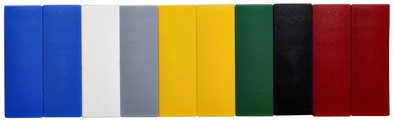 Magneet Maul Solid 54x19x9mm assorti pk/10