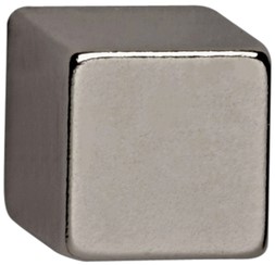 Magneet Maul Neodymium kubus 10x10x10mm 3.8kg nikkel pak/4