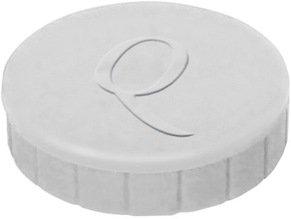Magneet Quantore 20mm 0,3kg wit 