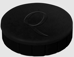 Magneet Quantore 20mm 0,3kg zwart