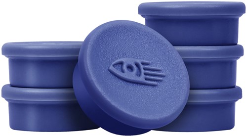 Magneet Legamaster 20mm 250gr blauw pk/8-3