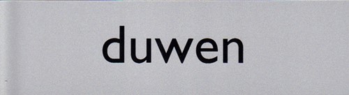 Deurplaatje zelfklevend 44x165mm - duwen