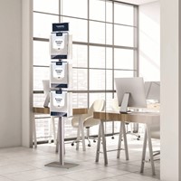 Folderstandaard Europel vloerstandaard 6xA4 aluminium-2