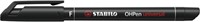 Viltstift STABILO OHpen permanent 842/46 rond 0.7mm zwart-2