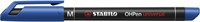 Viltstift STABILO OHpen permanent 843/41 rond 1mm blauw-5