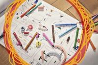 Viltstift STABILO Cappi 168 assorti pk/24-4