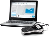 Labelprinter Dymo LM280 incl. koffer + oplaadbare accu + adapter -1