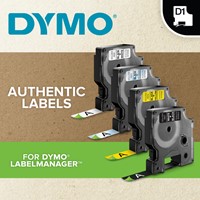 Labelprinter Dymo LM420P incl. koffer + 4 tapes + adapter -5