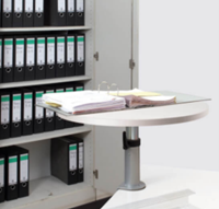 Tafellessenaar Maul ergonomisch wit-2