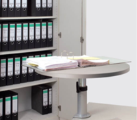 Tafellessenaar Maul ergonomisch grijs-2
