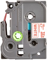 Brothertape TZE-242 18mm rood op wit-2