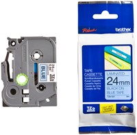 Brothertape TZE-551 24mm zwart op blauw-3