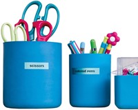 Dymotape D1  9mm zwart op blauw 40916-5