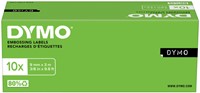 Labeltape Dymo 9mmX3m rol glossy vinyl prof rood-3